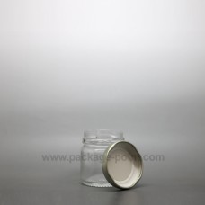 30 ml Glass Jar with golden metal cap